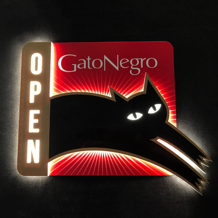 Key Company | INTERIOR | Light boxes | Gato Negro