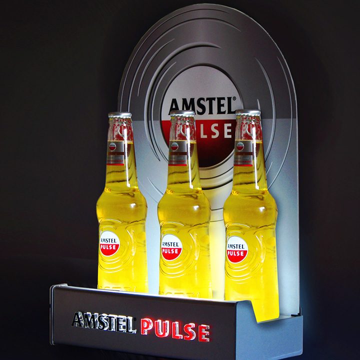 Key Company | POSM | Bottle displays | Amstel