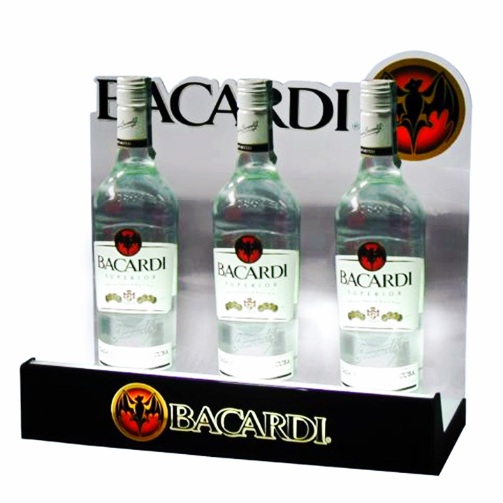Key Company | POSM | Bottle displays | Bacardi
