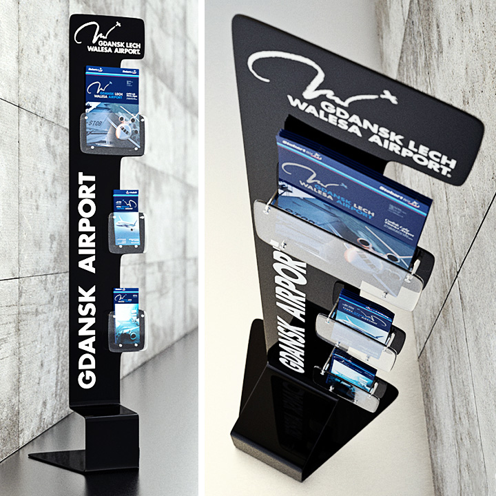 Key Company | POSM | Leaflet display | Walesa airport